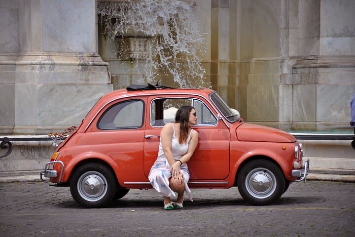 Vintage Fiat 500 Private Rome Tour — 3-Hour Dolce Vita Drive photo 2