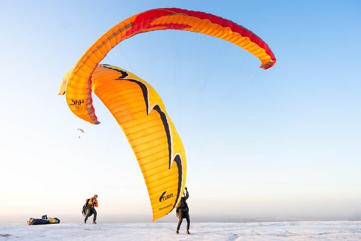 Sunset Paragliding Over Agafay Desert — Marrakech Tandem Flight photo 6