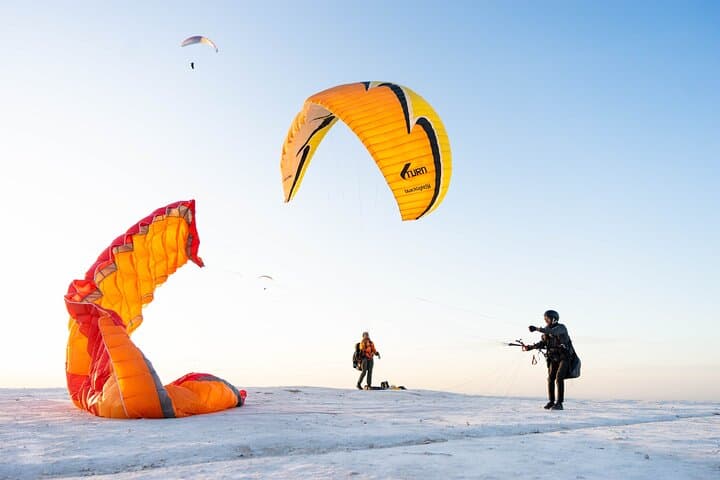 Sunset Paragliding Over Agafay Desert — Marrakech Tandem Flight photo 3