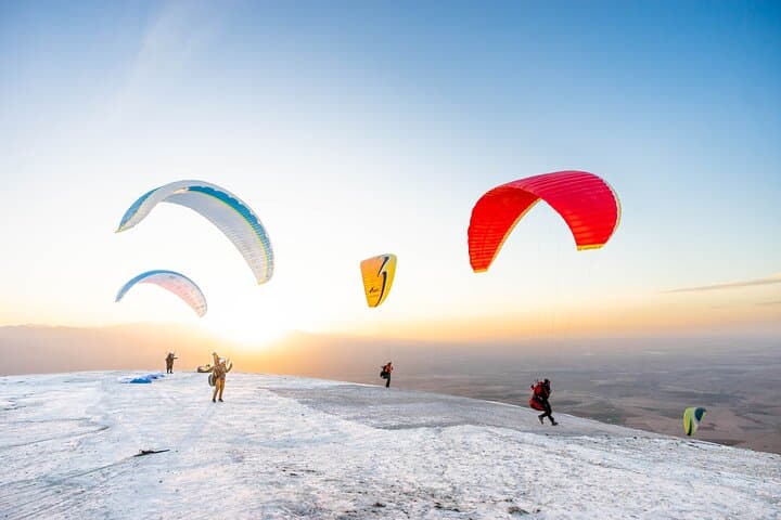 Sunset Paragliding Over Agafay Desert: Marrakech Evening Flight photo 3
