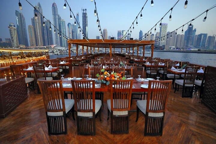 Dubai Marina Dhow Cruise Dinner: International Buffet & Live Tanoura Show photo 2