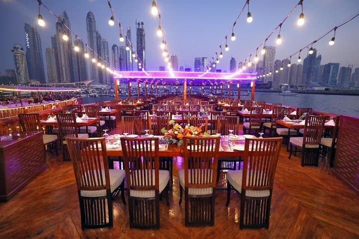 Dubai Marina Dhow Cruise Dinner: International Buffet & Live Tanoura Show photo 6
