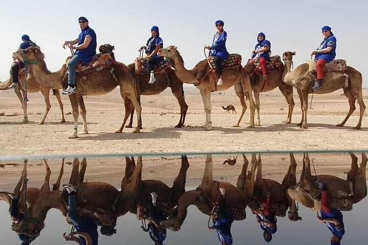 Agafay Desert Camel Ride from Marrakech - 1-Hour Dromedary Trek & Berber Tea photo 6