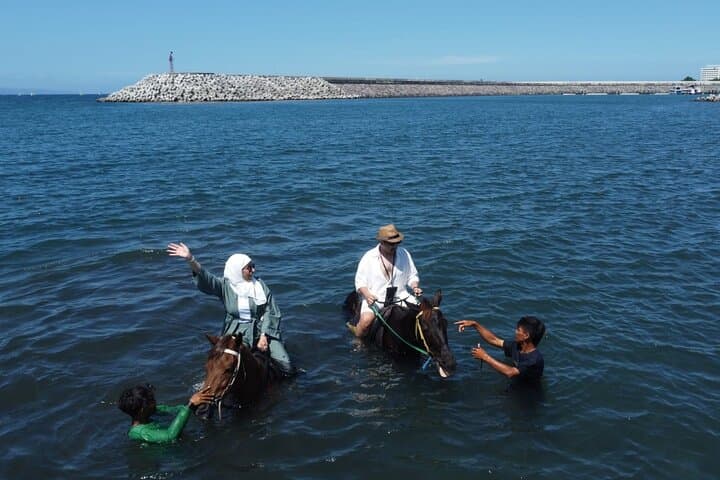 Bali Beach Horse Ride & Ocean Swim — 1 Hour Coastal Ride at Padang Galak photo 1