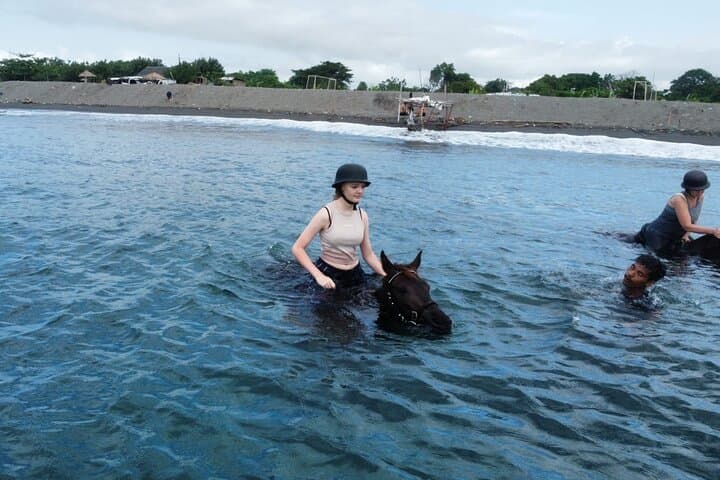 Bali Beach Horse Ride & Ocean Swim — 1 Hour Coastal Ride at Padang Galak photo 3