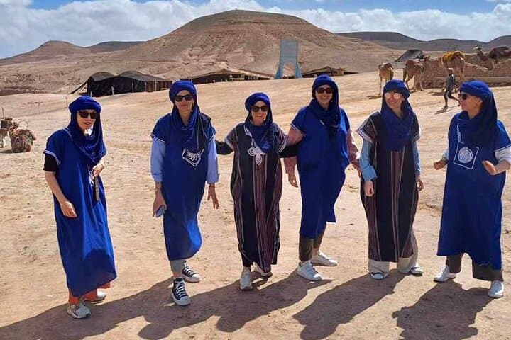 Agafay Desert Private Camel Ride from Marrakech with Berber Tea photo 6