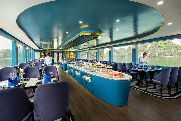 Halong Arcady 5‑Star Day Cruise — Buffet Lunch, Kayak Luon Cave & Titop Island Swim photo 6