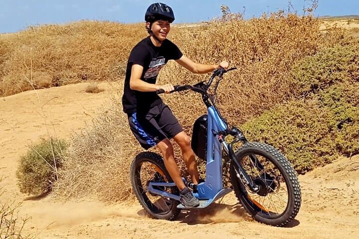 Corralejo E-Trial Scooter Off-Road Tour — North Fuerteventura Coastal Ride