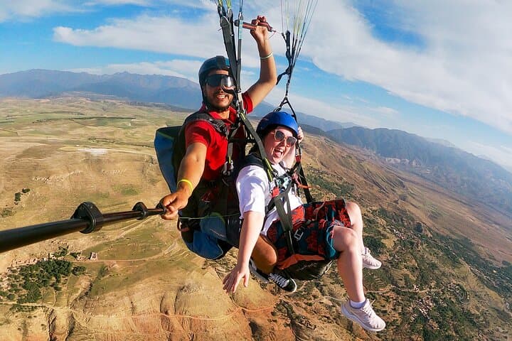 Sunset Paragliding Over Agafay Desert — Marrakech Tandem Flight photo 2