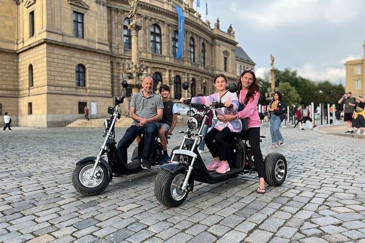 2-Hour Prague E-Trike Tour: Old Town, Castle & Letná Views photo 3