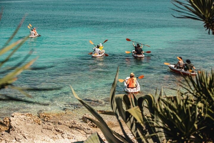 Sea Kayak to Seagulls Rocks: Cave, Lost Beach & Cliff Jumps near Pula photo 4