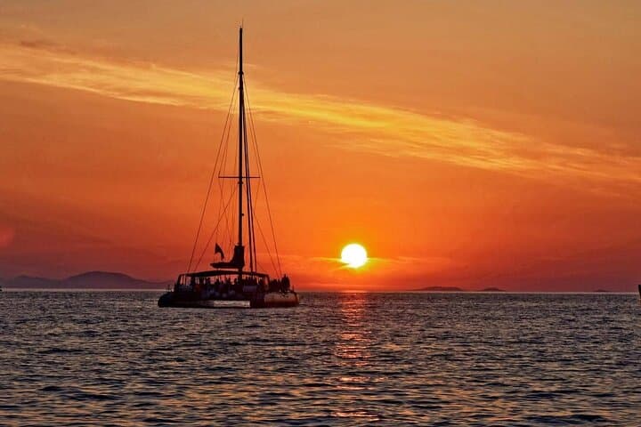 Mykonos Catamaran Sunset Cruise: Semi‑Private Sail with Wine & Snacks photo 2