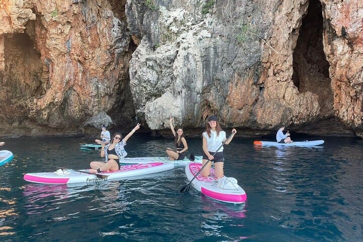 Konyaaltı Beach Canoe & SUP: 90-Minute Cliff, Cave and Waterfall Paddle in Antalya photo 5
