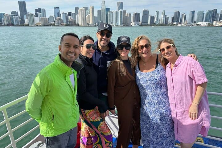 Miami Night Skyline & Star Island Boat Cruise from South Beach