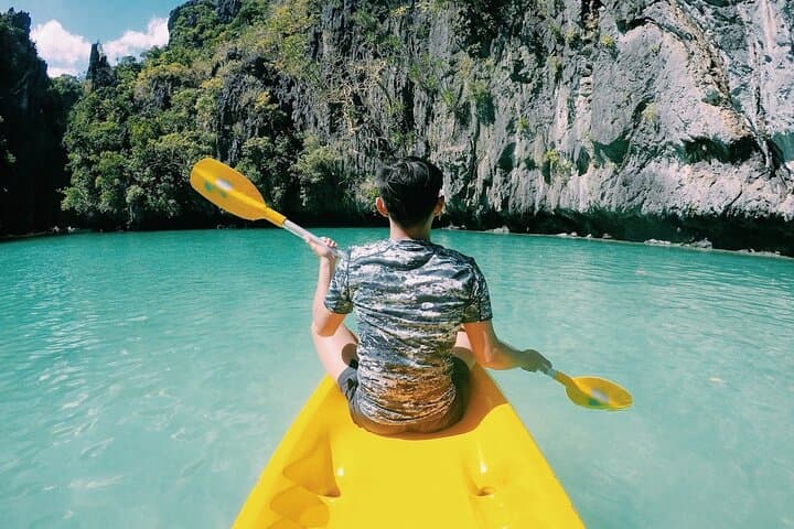 El Nido Private Tour D: Kayak Small Lagoon, Snorkel Pasandigan & Explore Cadlao photo 2