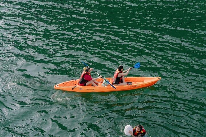 Lan Ha Bay Luxury Day Cruise — Kayaking, Jacuzzi & Water Slide from Cat Ba photo 5