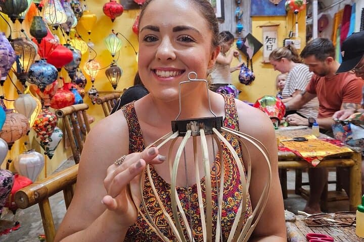 Hoi An Basket Boat Ride & Lantern Making in Cam Thanh Coconut Village photo 4