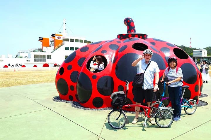 Slow Brompton Cycling on Naoshima: Art Island Day Tour from Takamatsu photo 3