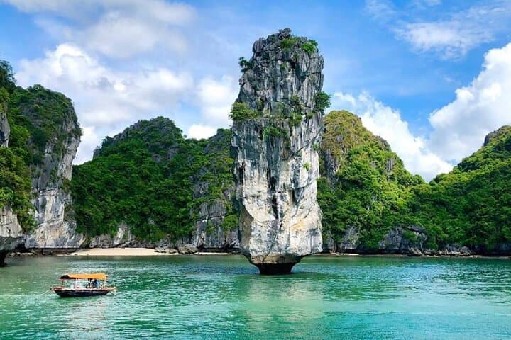 Full-Day Halong & Lan Ha Bay Boat Tour from Cat Ba — Kayak, Swim, Floating Village photo 6