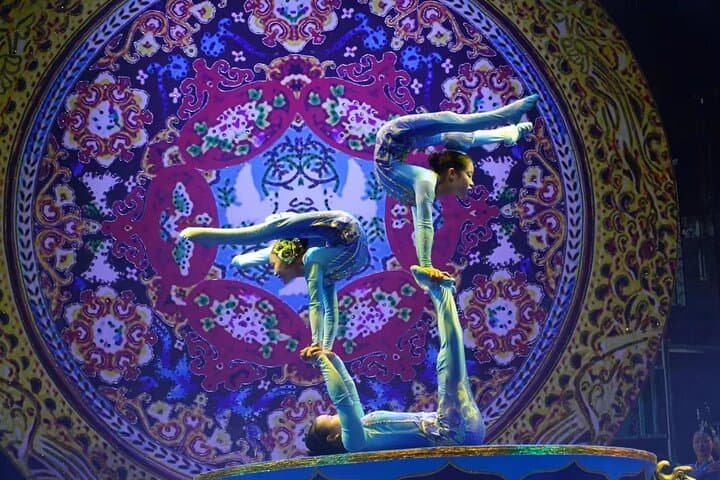 Beijing Red Theater Acrobatics: Live Show with Private Transfer & Guide