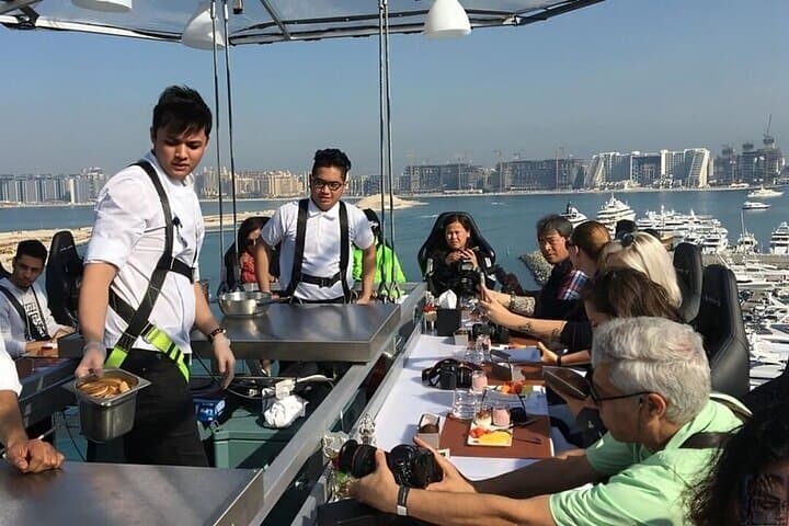 Dubai Dinner in the Sky: 90-Min Gourmet Experience Over Marina & Palm photo 3