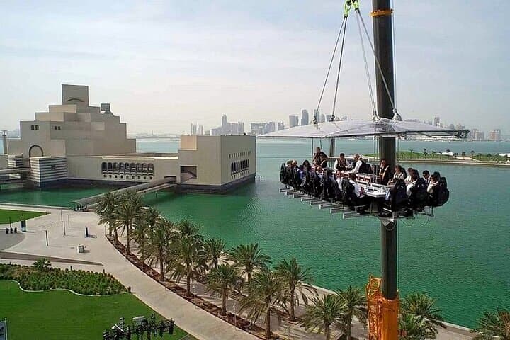 Dubai Dinner in the Sky: 90-Min Gourmet Experience Over Marina & Palm photo 4
