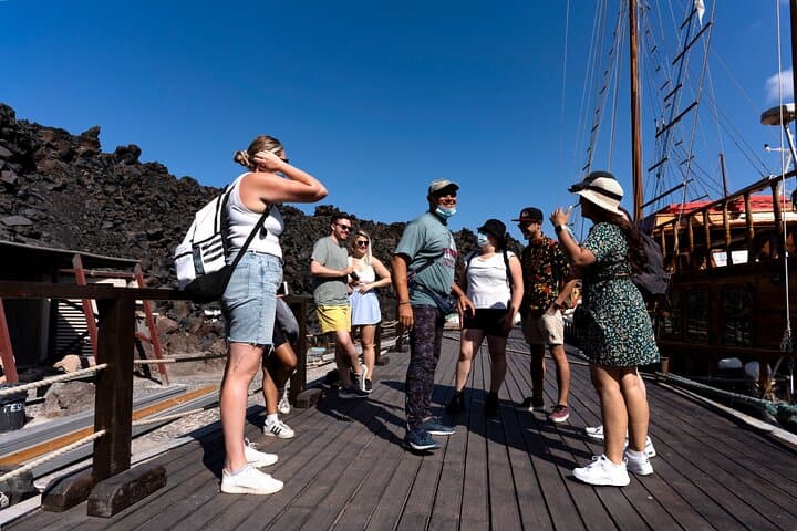 Santorini 3-Island Sailing Trip: Volcano, Hot Springs & Thirassia photo 2