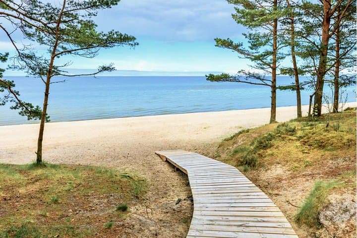 Best of Latvia Day Tour: Jurmala, Kemeri Bog Boardwalk & Kuldiga Waterfall