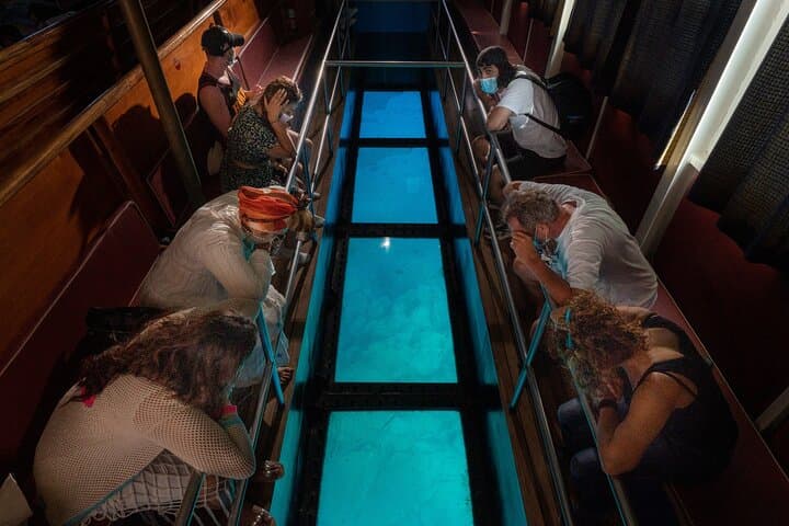 Santorini Caldera Tour: Glass-Bottom Boat, Volcano & Hot Springs