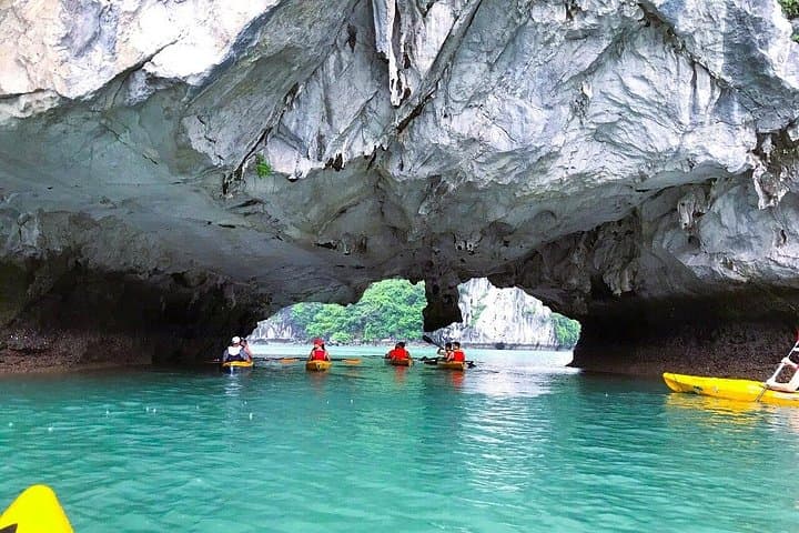 Paddling Between Towers: Exclusive Canoe Adventure in Halong & Lan Ha Bay from Cat Ba photo 4