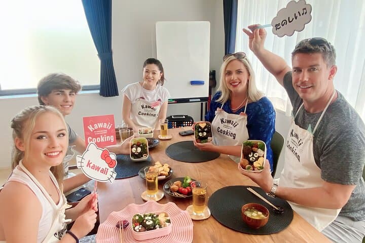 Tokyo Private 6-Hour Walking Tour & Kawaii Bento-Making Class photo 2