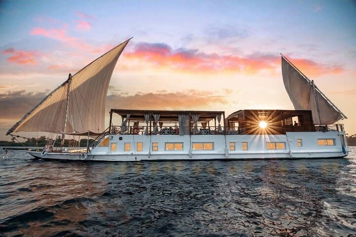 Dahabiya Nile Cruise from Aswan to Luxor — Dendera & Temple Highlights