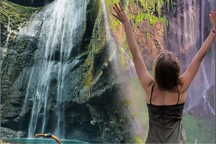Tumpak Sewu Waterfall & Goa Tetes: Private Day Tour from Surabaya or Malang