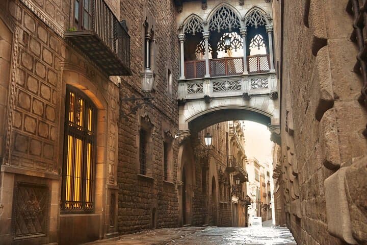Gothic Quarter Walk and Catamaran: Barcelona Half-Day Guide photo 6
