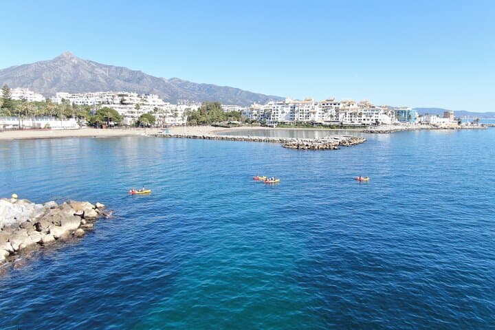 Sunset Kayak Tour Puerto Banús Marbella — Guided Coastal Paddle photo 2