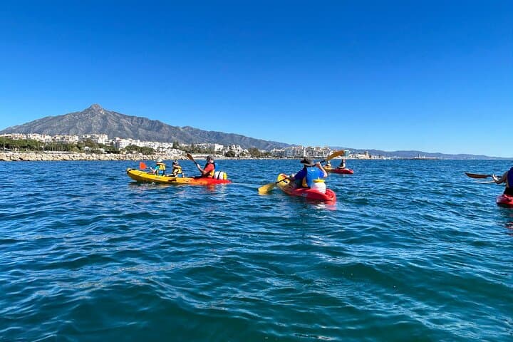Sunset Kayak Tour Puerto Banús Marbella — Guided Coastal Paddle photo 6