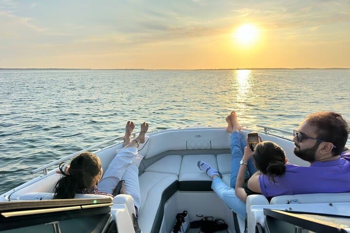 Private Sunset Cruise Under the Lights of the Sunshine Skyway Bridge photo 2