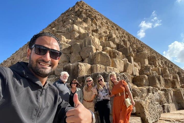 Skip-the-Line Giza Pyramids Area Ticket with Pickup and Drop-Off