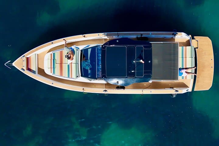 Naples to Capri Private Pardo 43 Boat Tour — Blue Grotto, Faraglioni & Swim Stops photo 3