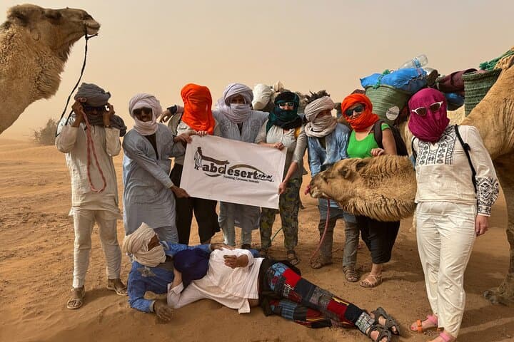 5-Day Desert Trekking From Marrakech: M'Hamid to Erg Zahar Camel Caravan photo 5