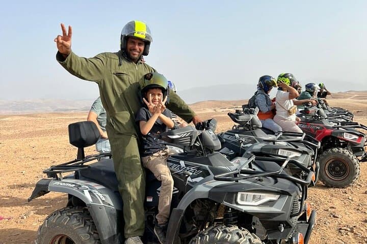 Agafay Desert Quad Bike Adventure with Lunch & Pool from Marrakech