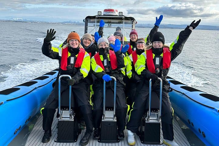 Private RIB Whale-Watching Adventure from Reykjavik — Fast, Close Encounters photo 3