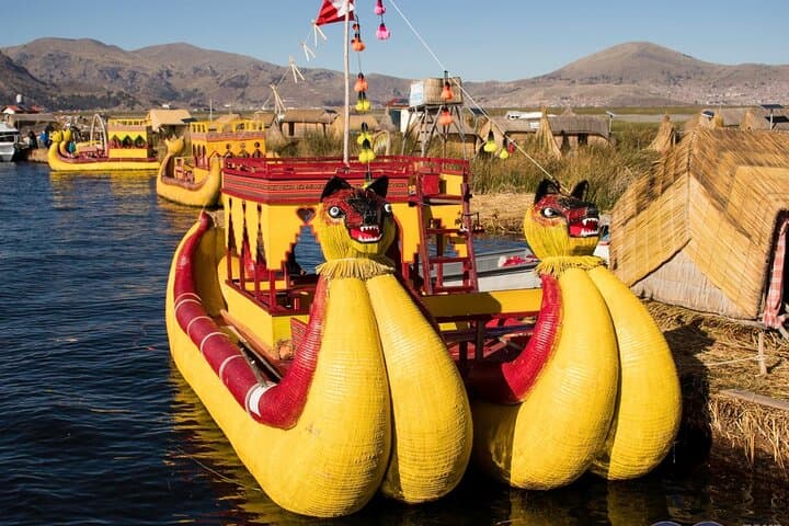 Full-Day Lake Titicaca Tour: Uros Floating Islands & Taquile Island from Puno