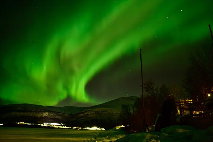 Float Under the Aurora: Arctic Ocean Night Floating in Ramfjord photo 5