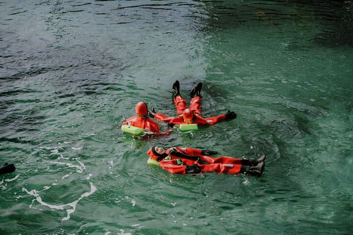 Urban Arctic Floating in Tromsø Harbor: 2-Hour Immersion Suit Experience photo 3