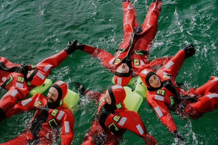 Urban Arctic Floating in Tromsø Harbor: 2-Hour Immersion Suit Experience photo 4