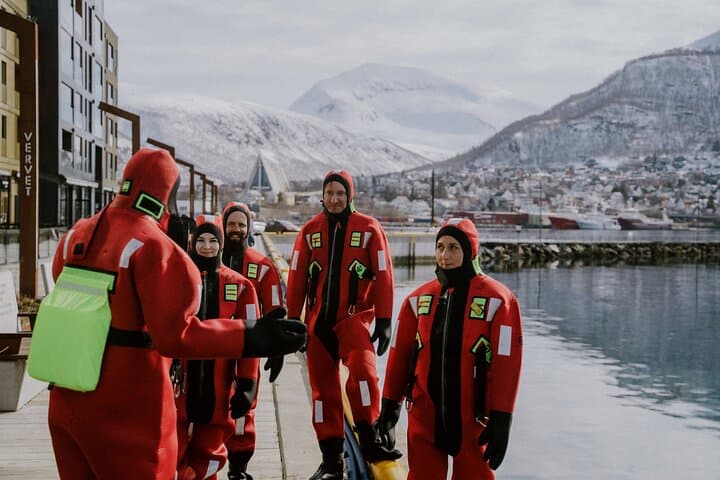 Urban Arctic Floating in Tromsø Harbor: 2-Hour Immersion Suit Experience photo 5