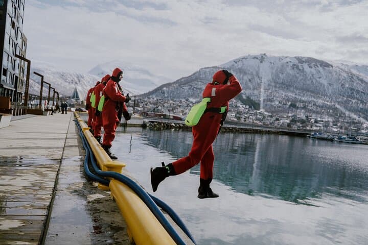 Urban Arctic Floating in Tromsø Harbor: 2-Hour Immersion Suit Experience photo 6
