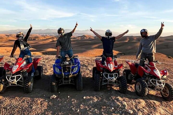 Agafay Desert Quad Bike and Camel Ride with Traditional Lunch from Marrakech photo 1