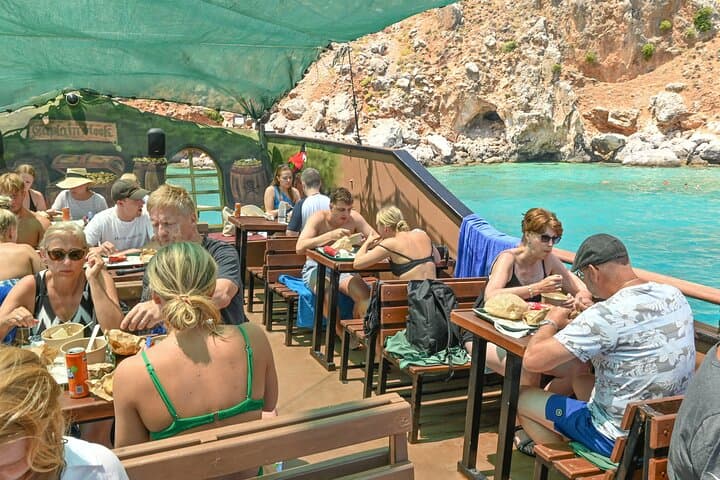 Rethymno Barbarossa Pirate Ship Cruise: Swim, Snorkel & Sea Caves photo 2